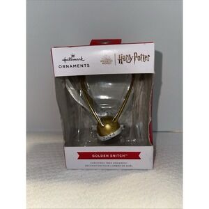 2024 Hallmark Harry Potter Golden Snitch Christmas Ornament NEW In Box